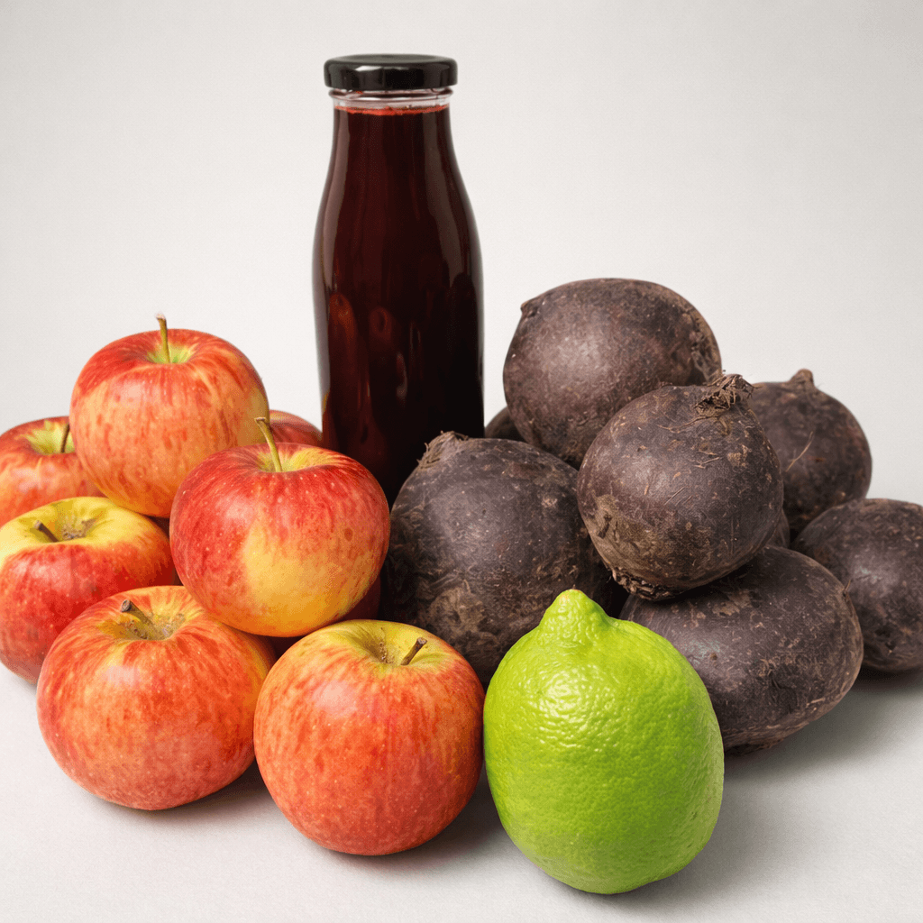 Rote-Beete-Apfel-Saft